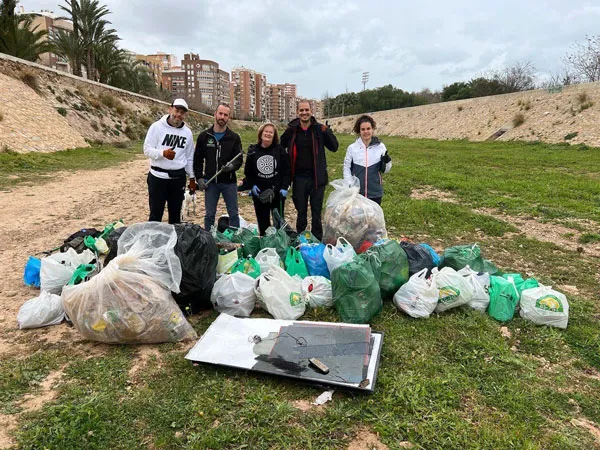 limpieza rambla benipila cartagena